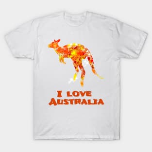 I Love Australia T-Shirt